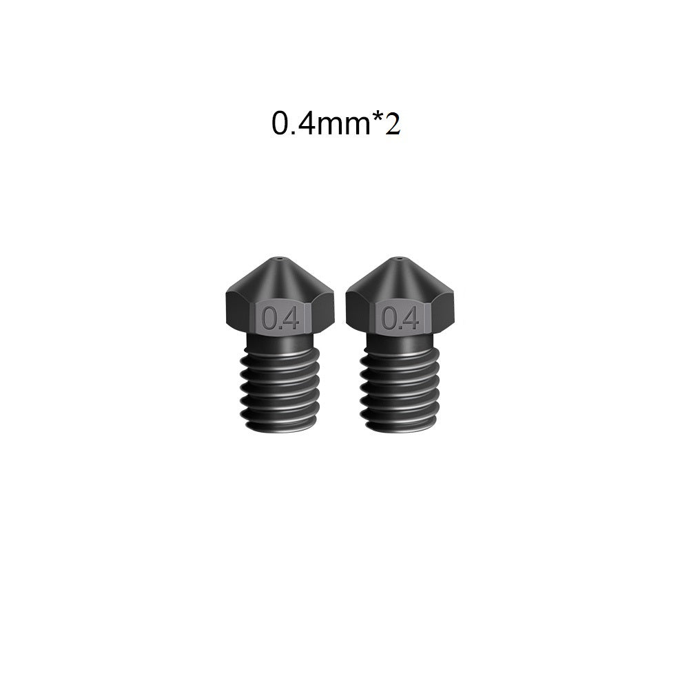 4 Stück gehärtete Stahl düse 0,4mm (kostenloser Versand)