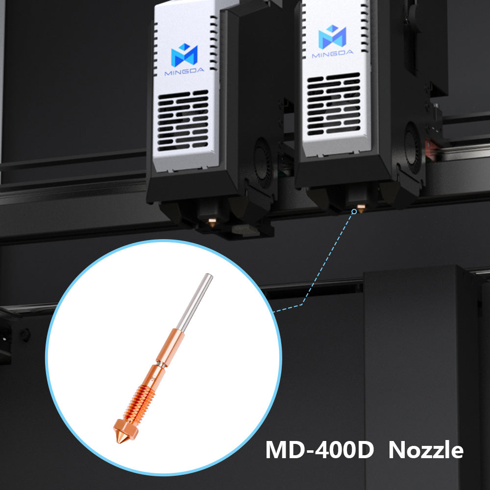 MD-400D Integrated Brass Nozzle