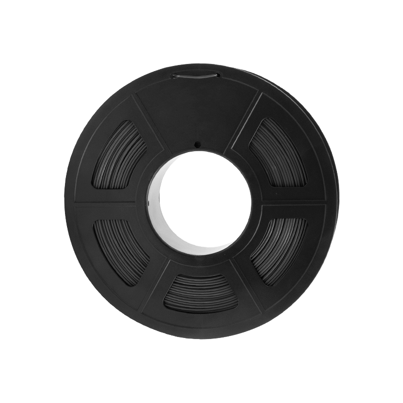 MINGDA Black Color PLA Filament, 1.75mm for 3D Printer, 1kg(2.2lbs), Black