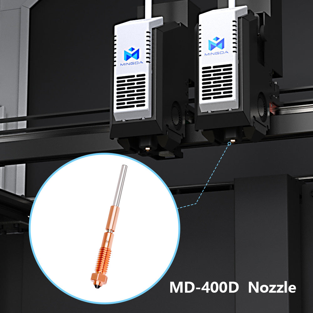 MD-400D Integrated High Coat Harden Steel Nozzle