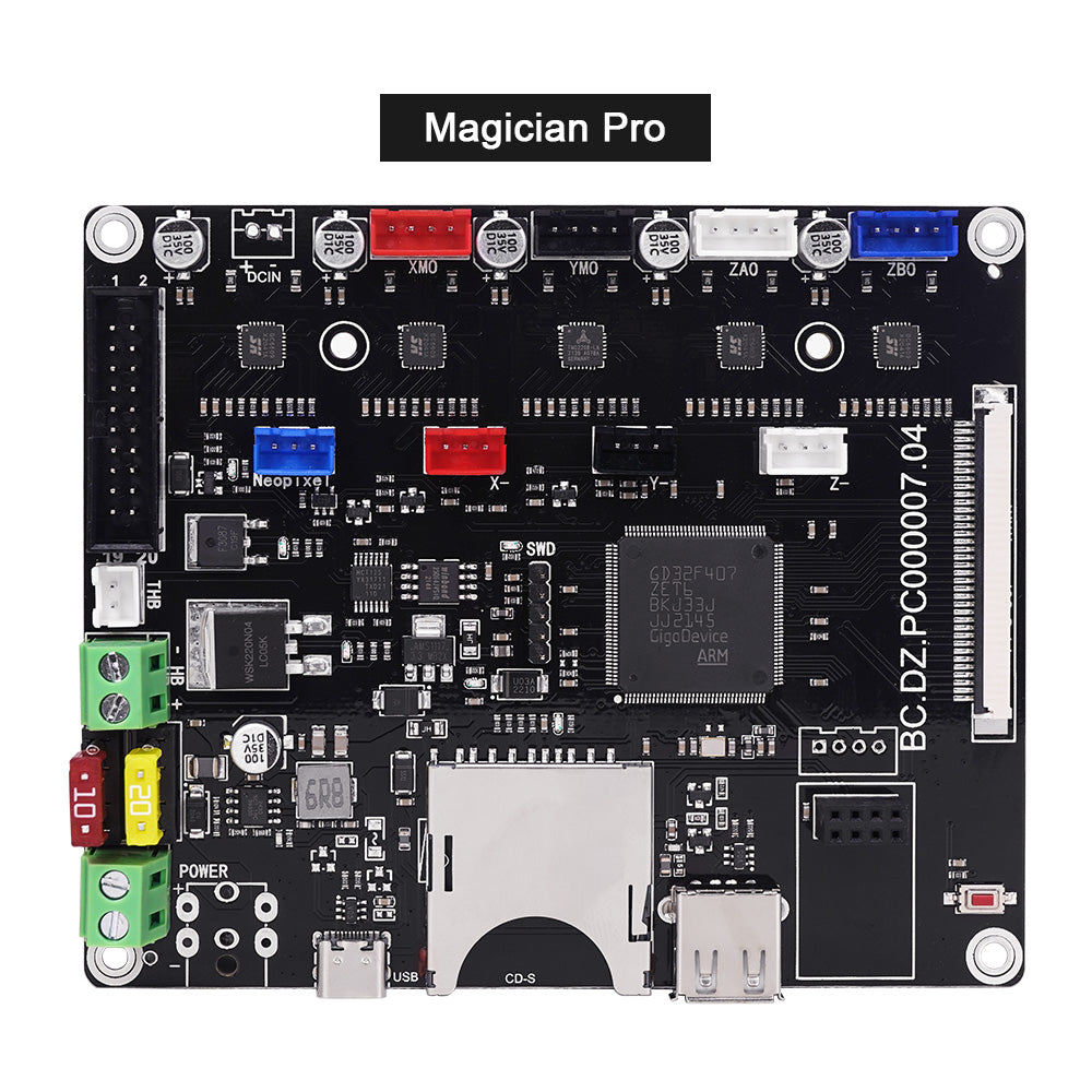 Neues Silent Mainboard für 3D-Drucker der Magician-Serie