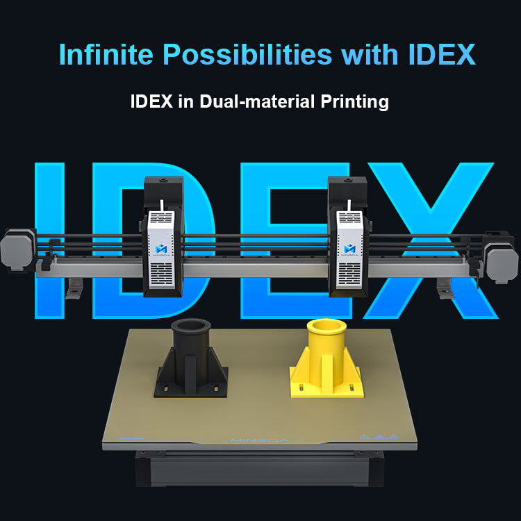 MD-400D IDEX Hyper Speed 3D-Drucker