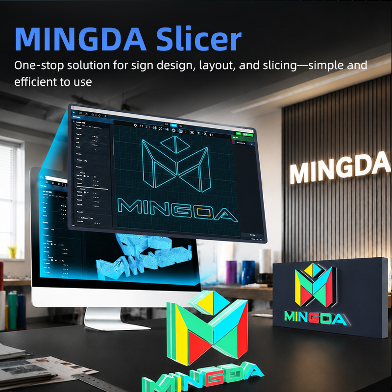 AD-F4 Mini 3D Sign Printer