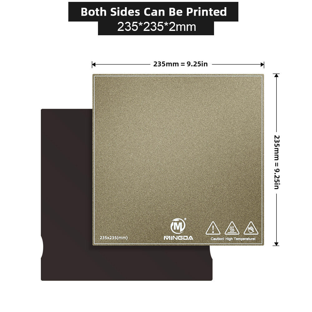 Standard Double Sided Flexible PEI Build Plate