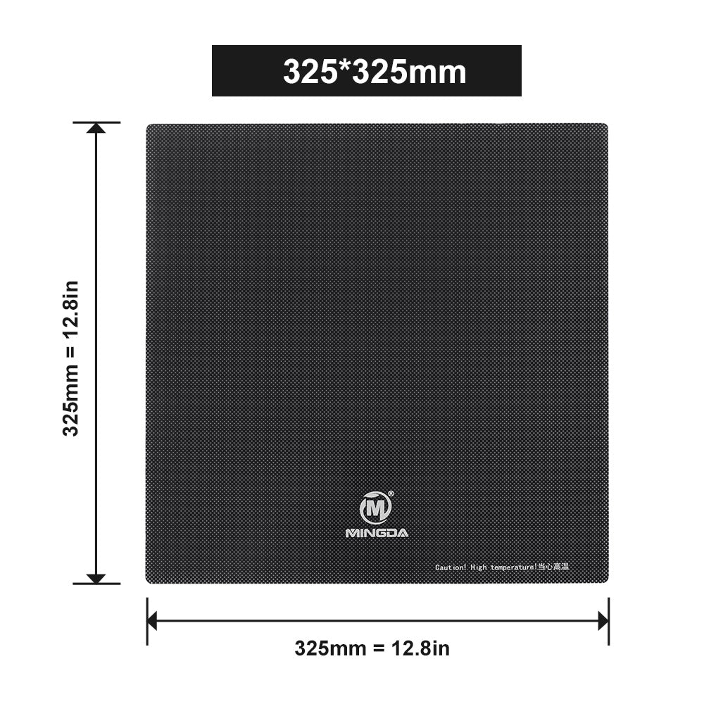 235 x 235 mm Bett aus gehärtetem Glas für Magician X